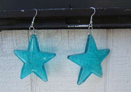 star-melted-bead-earrings