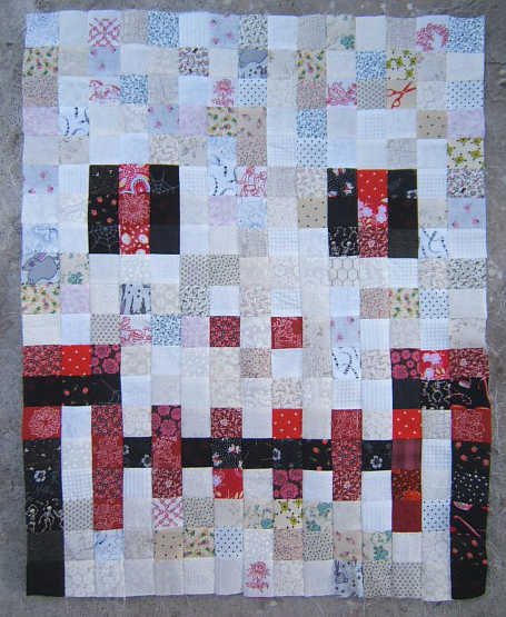 skull quilt 2 inch squares