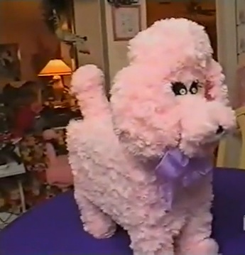 how to make a pink poodle