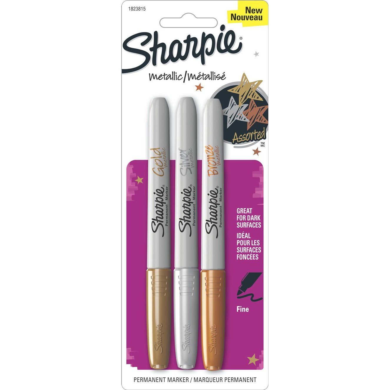 metallic-sharpie-markers | Sharpie fine, Sharpie markers, Sharpie