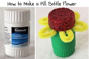 1-PIll-Bottle-Flower-Craft