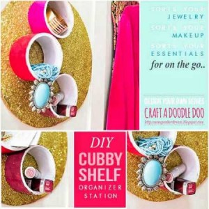 cubby shelf organizer diy