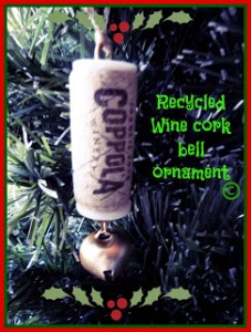 wine cork ornament