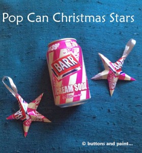 Pop Can Christmas Stars