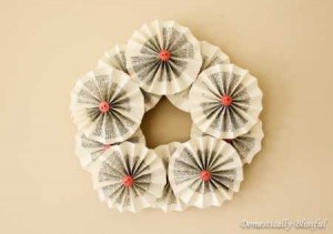 Rosette-Book-Wreath