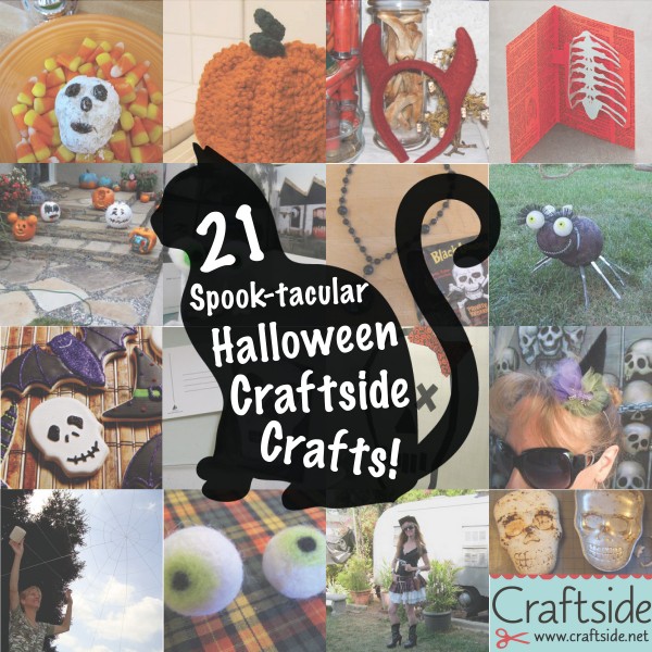 Craftside halloween crafts