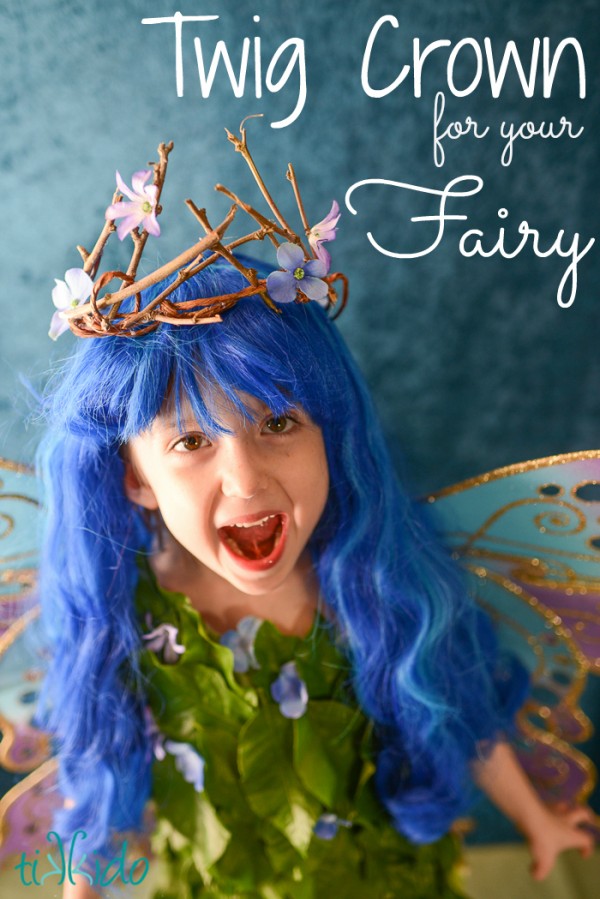 Flower Fairy Crown TEXT