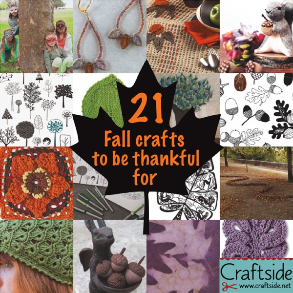 21 Thanksgiving Crafts Craftside2