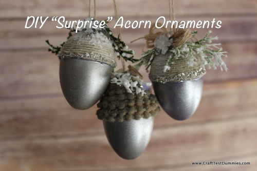 plastic egg acorn tutorial