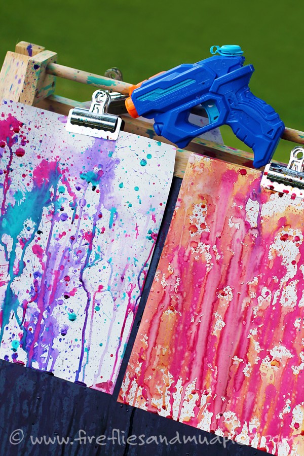 Squirt-Gun-Painting