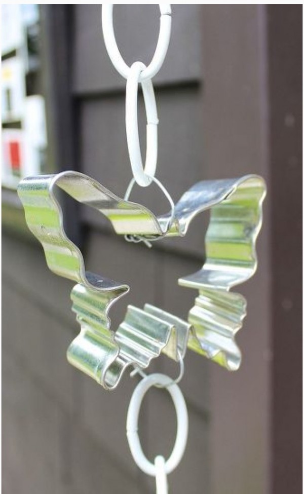 cookie cutter rain chain