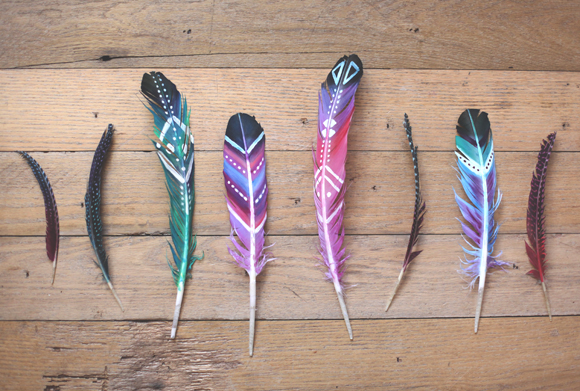 diy-painted-feathers-l