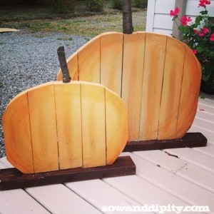How to make scrap wood pumpkins – Recycled Crafts
