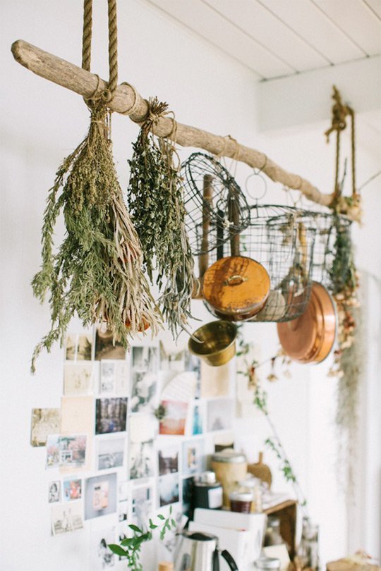 7 DIY Pot Racks from Recycled Items – Recycled Crafts