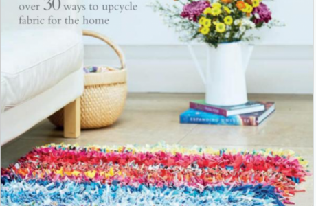 30 ways to upcycle fabrics book cover