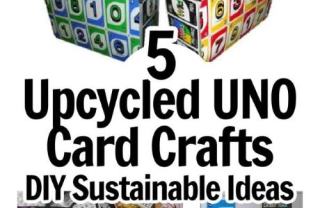 Recycled UNO card ideas