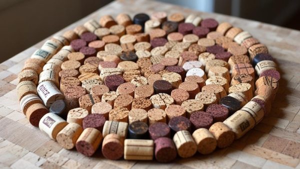 How to Make a Trivet Mat from Upcycled Wine Bottle Corks – Recycled Crafts