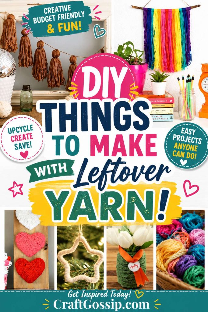 Things To Make With Leftover Yarn
